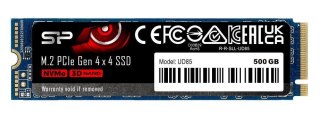 Dysk SSD Silicon Power UD85 500GB M.2 PCIe NVMe Gen4x4 NVMe 1.4 3600/2400 MB/s