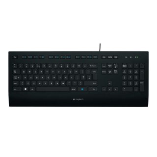 Klawiatura przewodowa Logitech K280e BUSINESS USB OEM czarna